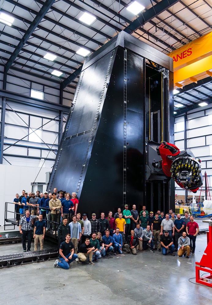 Rocket Lab Begins Installation of Large Carbon Composite Rocket-Building Machine