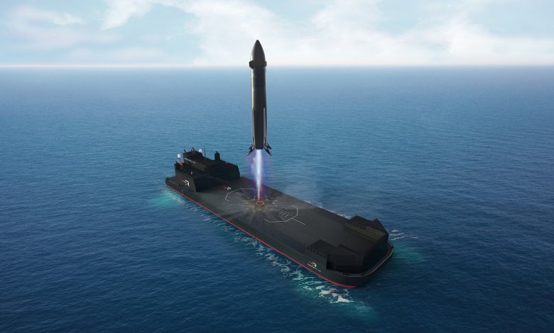 Rocket Lab Reveals Ocean Platform for Neutron Rocket Landings at Sea